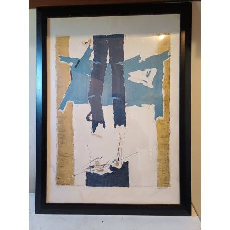 Lithograph by Josef Ebnother "The Path"