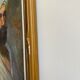 Old painting, portrait of a man with a turban, 20th century, signed