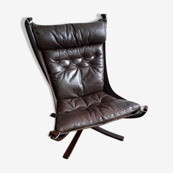 Fauteuil Falcon Sigurd Ressell pour Vatne Møbler 1970s