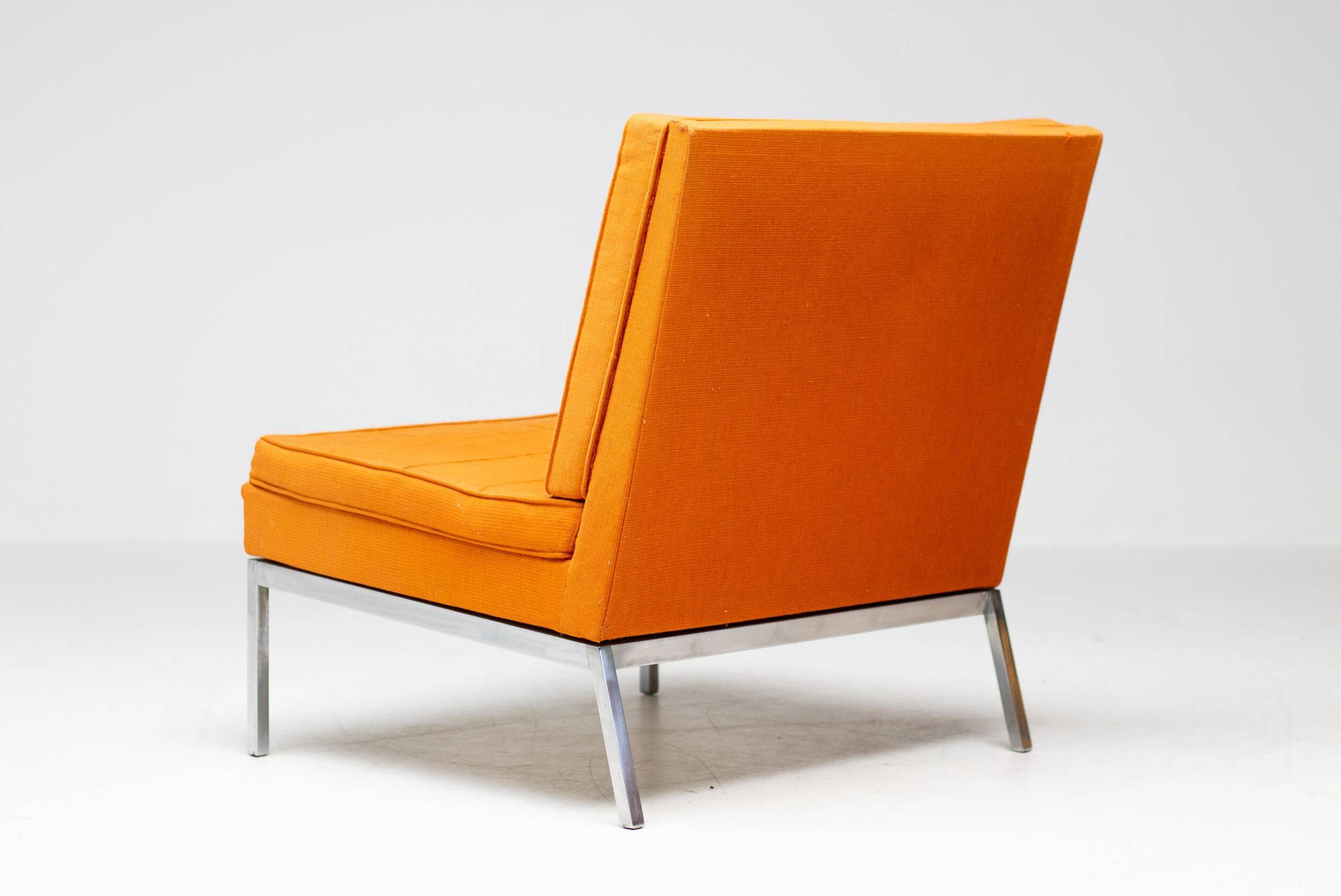 Rare Florence Knoll model 65 armchair, 1956