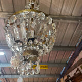 Chandelier with tassels