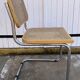 Chaise modèle B32 en cannage et acier chromé Marcel Breuer, ca 1970