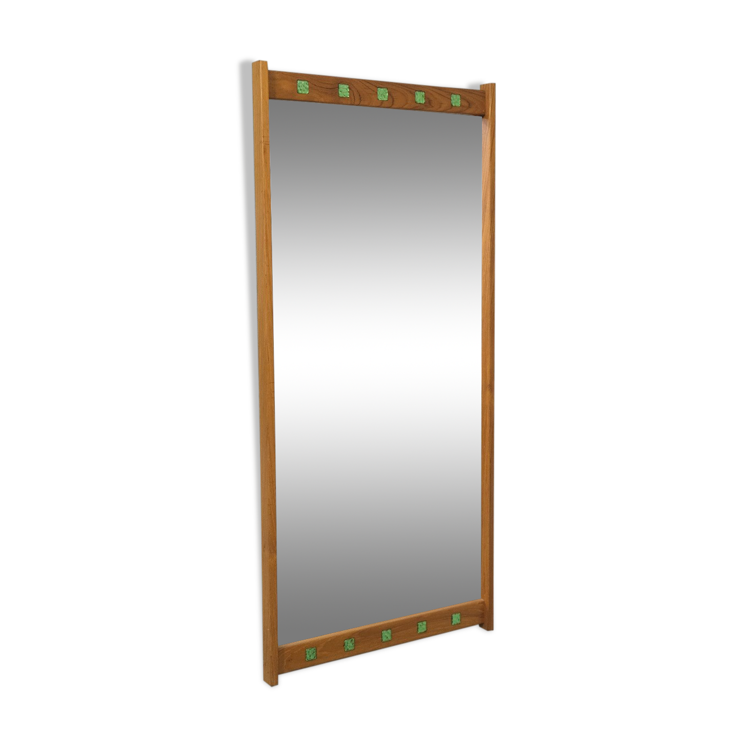 Mid-century swedish teak wall mirror from Fröseke ab, 1960s
