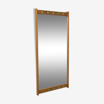 Mid-century swedish teak wall mirror from Fröseke ab, 1960s