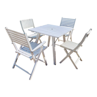 Garden furniture 70's wooden