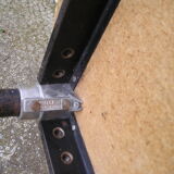 Mullca oval table for children , formica 1970