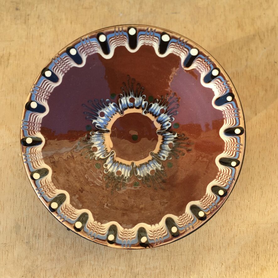 Cup Russian handicraft hand painted pattern