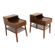 Set de 2 tables de chevets scandinave en acajou, Suède, 1960