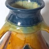 Vase à Trois Anses Tournantes - Poterie Flamande