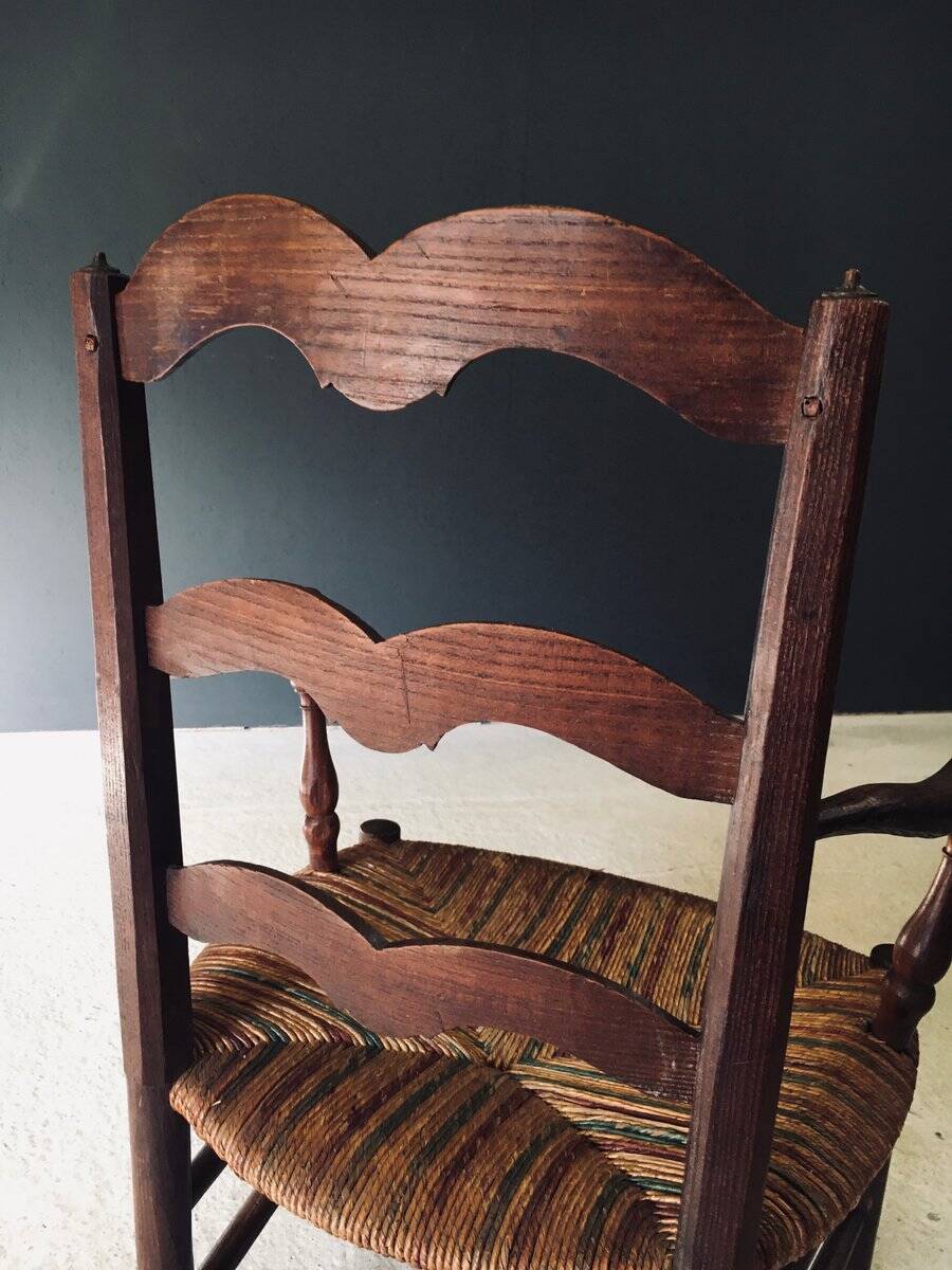 French Country Style Armchair, 1920s