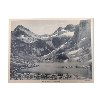 Old mountain photo posters, collection "for Living Education"