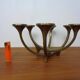 Brutalist Bronze Candleholder by Michael Harjes, 1960s