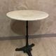 Marble bistro table