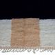 Small Moroccan wool rug 200cmx100cm traditional cotton