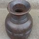 Small old wooden pot