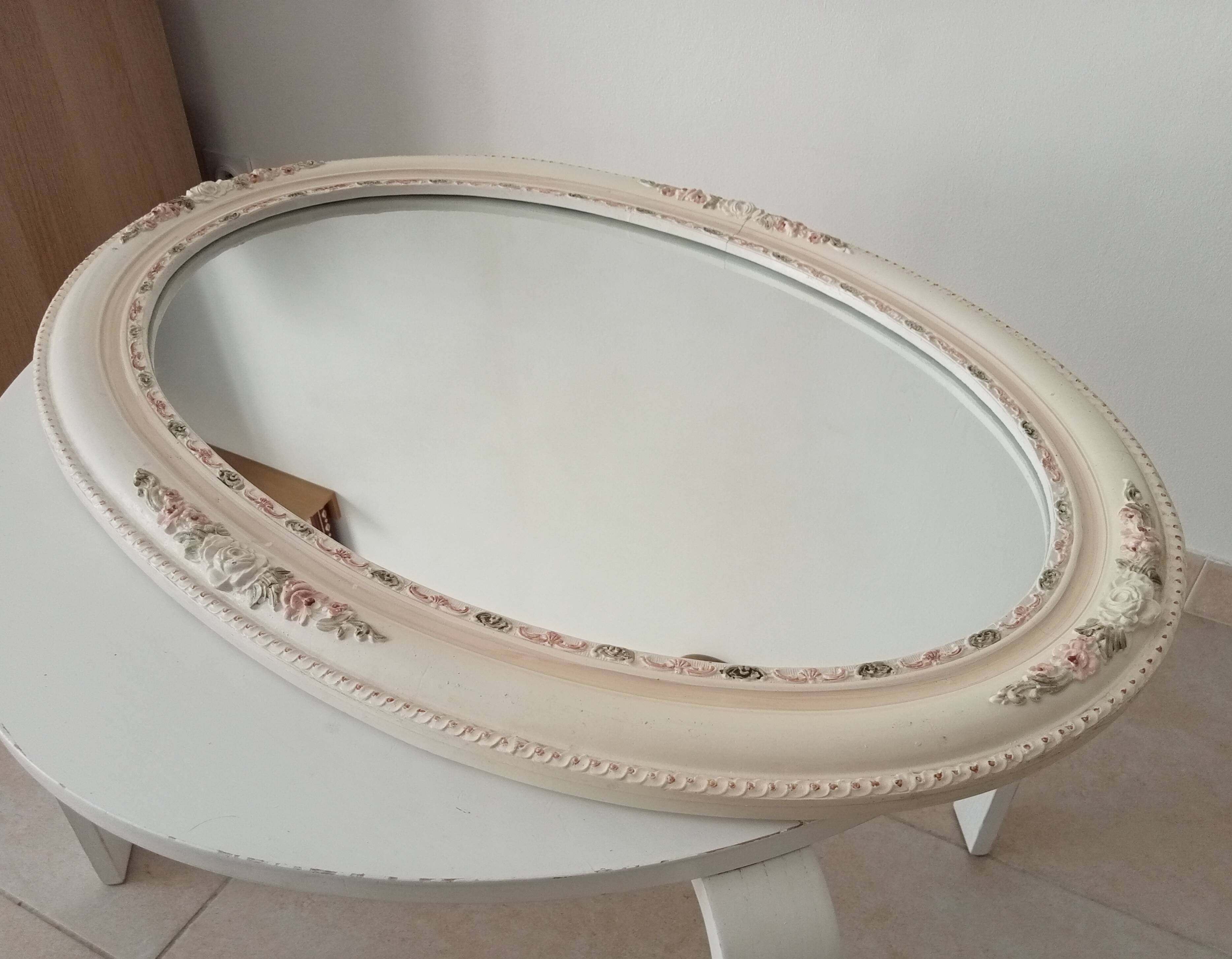 Vintage ceramic mirror from the 60s/70s.