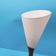 Lampe Neoggetti en verre de Murano et bois