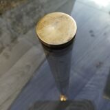 Table low glass and brass 50s