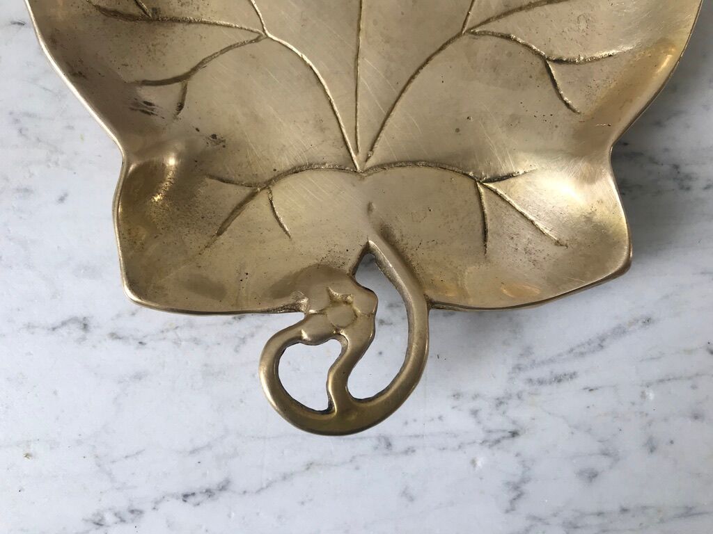 Brass sheet pocket tray 50s