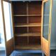 Armoire vitrée parisienne vintage vaisselier