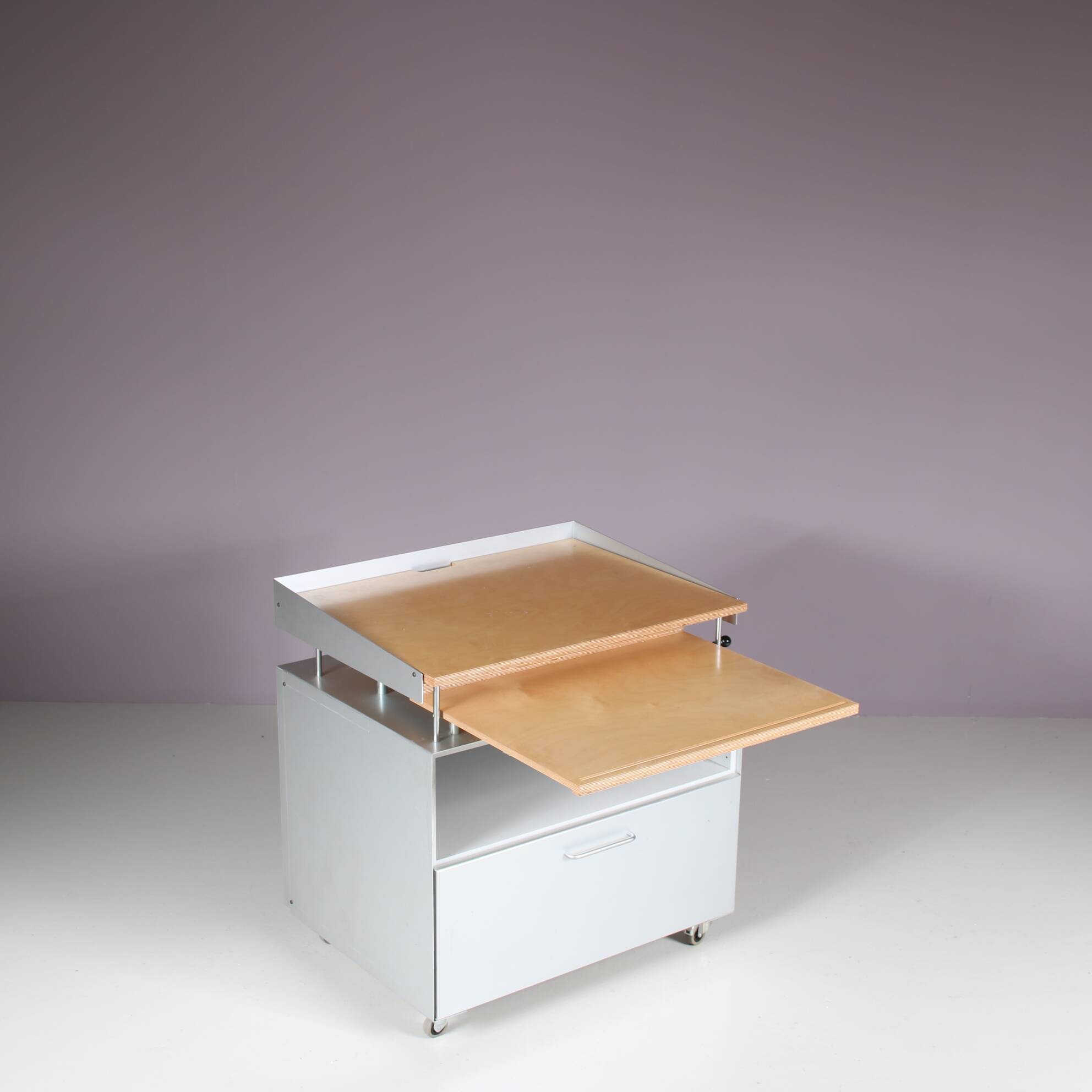 1990s Mobile “Uni” desk by Alinea, Switzerland