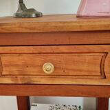 Low cabinet in blond cherry wood, Directoire style