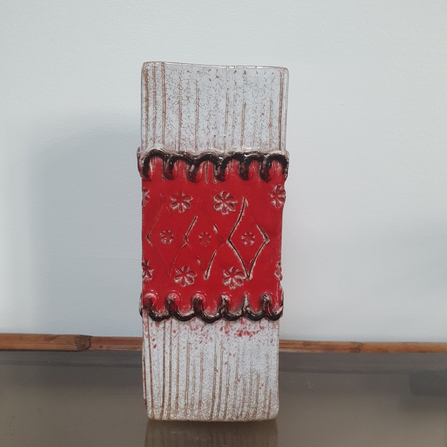 Ceramic vase made in Italy