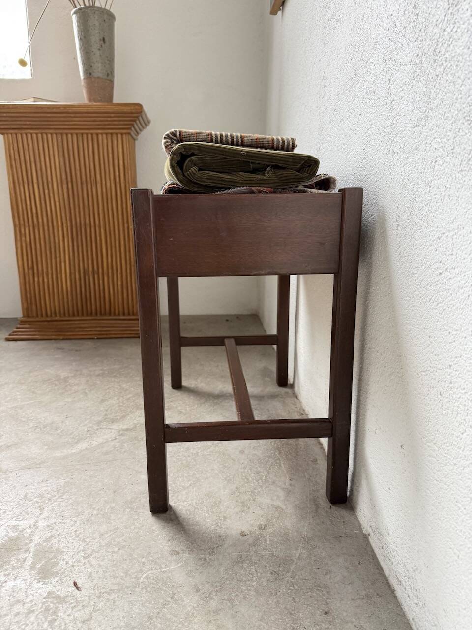 Jacques Hauville bedside table Roche Bobois mahogany