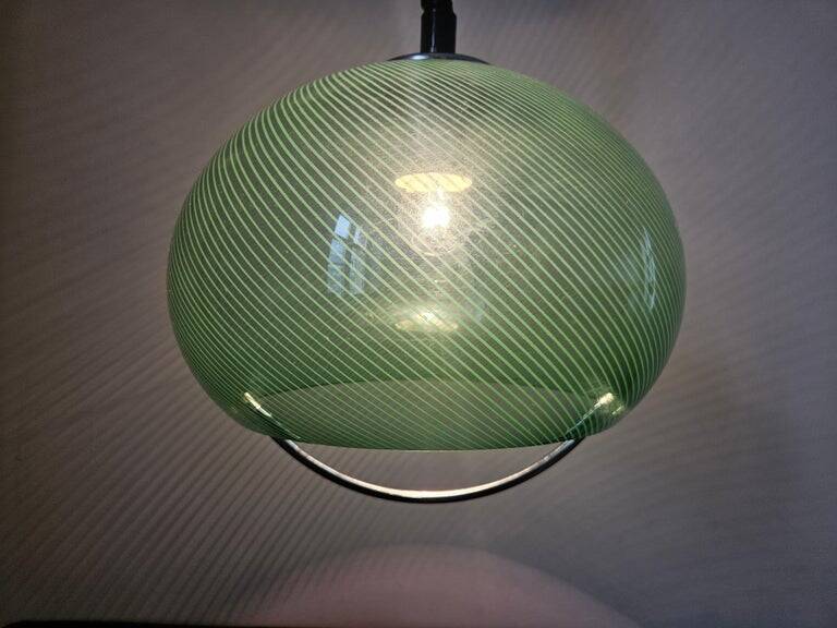 Midcentury Pendant Meblo, designed by Harvey Guzzini, Italy, 1970s