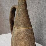 Atelier Garnier pottery: large pitcher with Lascaux decorations + André bowl