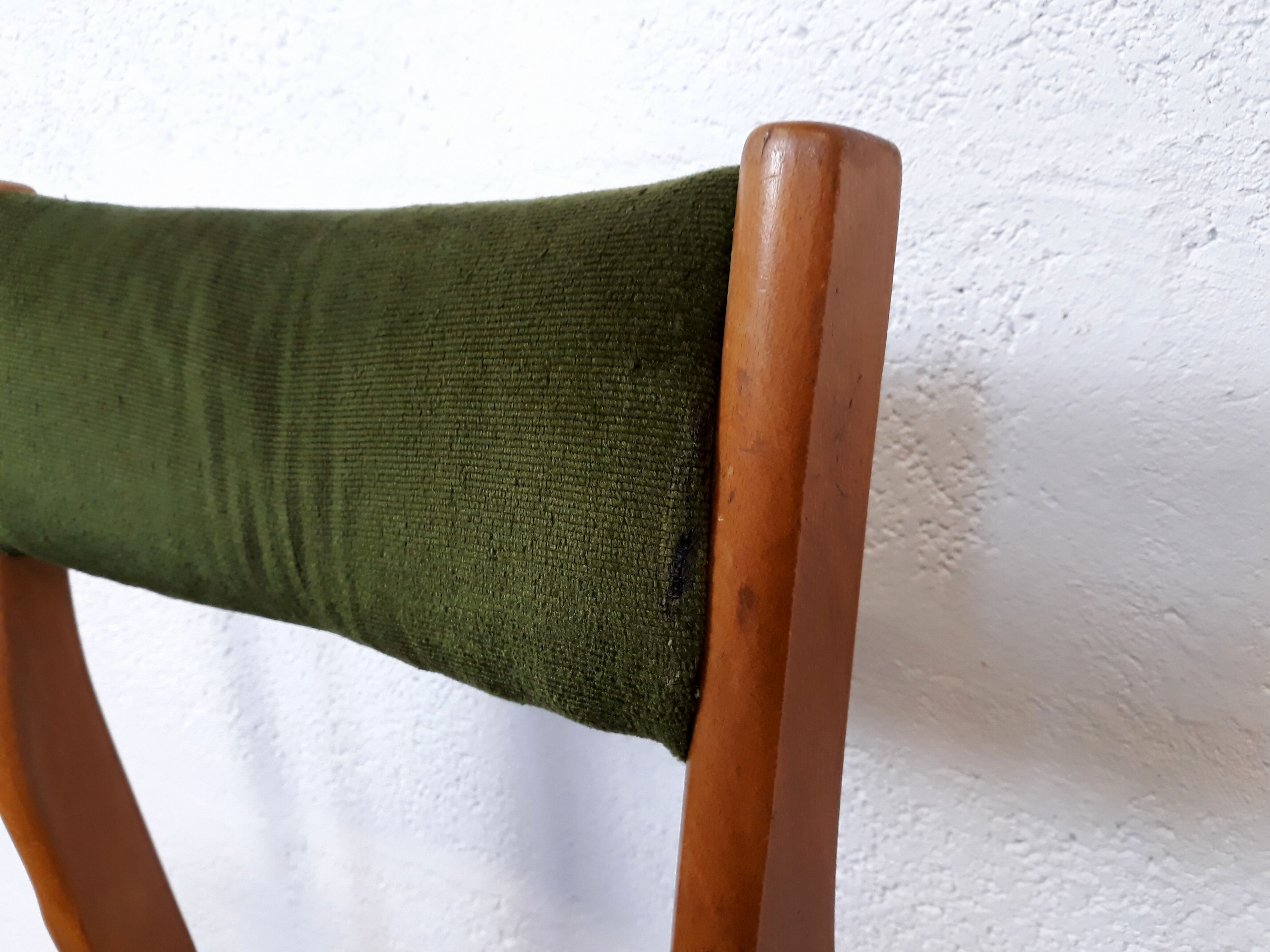 Set de 6 chaises vintage style scandinave