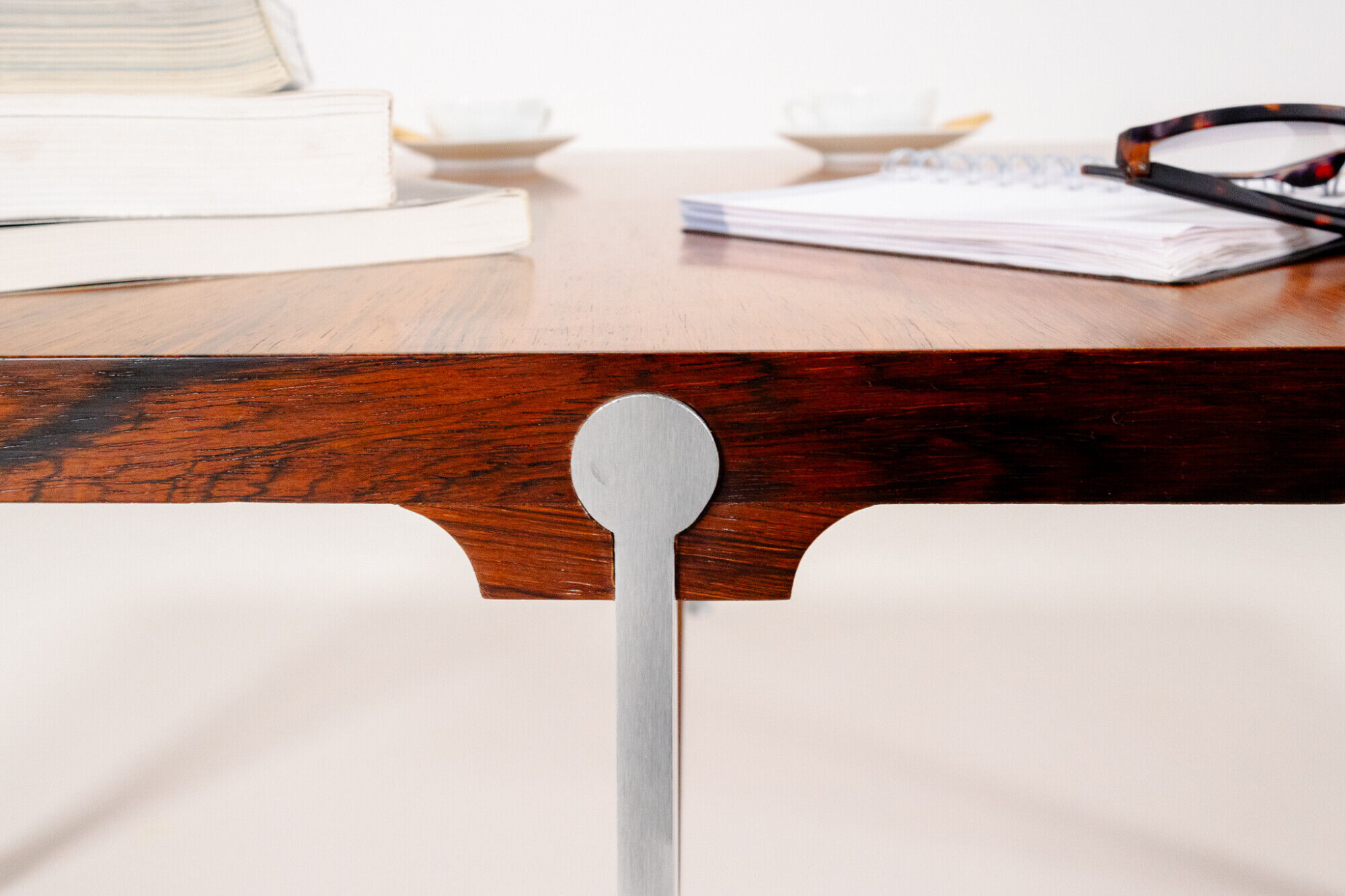 Coffee table in rosewood by Sven Ellekaer