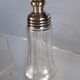 Sugar-washer - The perfect - glass and silver metal 1950