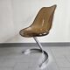 Suite de 4 chaises Eurosteel vintage 1970