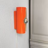 Raak Amsterdam orange wall applique from the 1970s