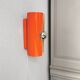 Raak Amsterdam orange wall applique from the 1970s