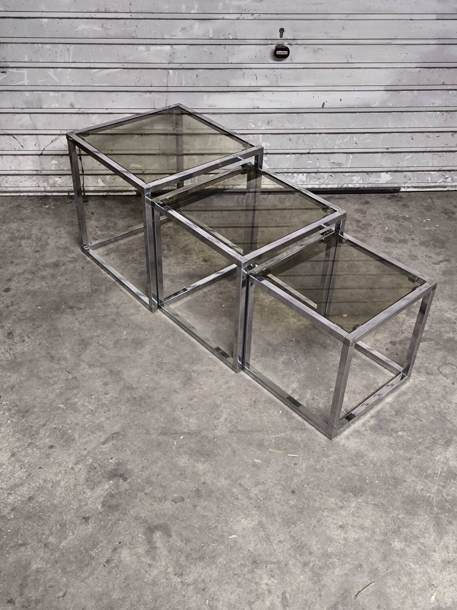 Vintage nesting tables