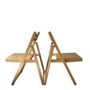 paire de chaises pliantes