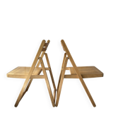 Pair of vintage folding chairs