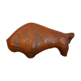 Ceramic bull from the 1970s