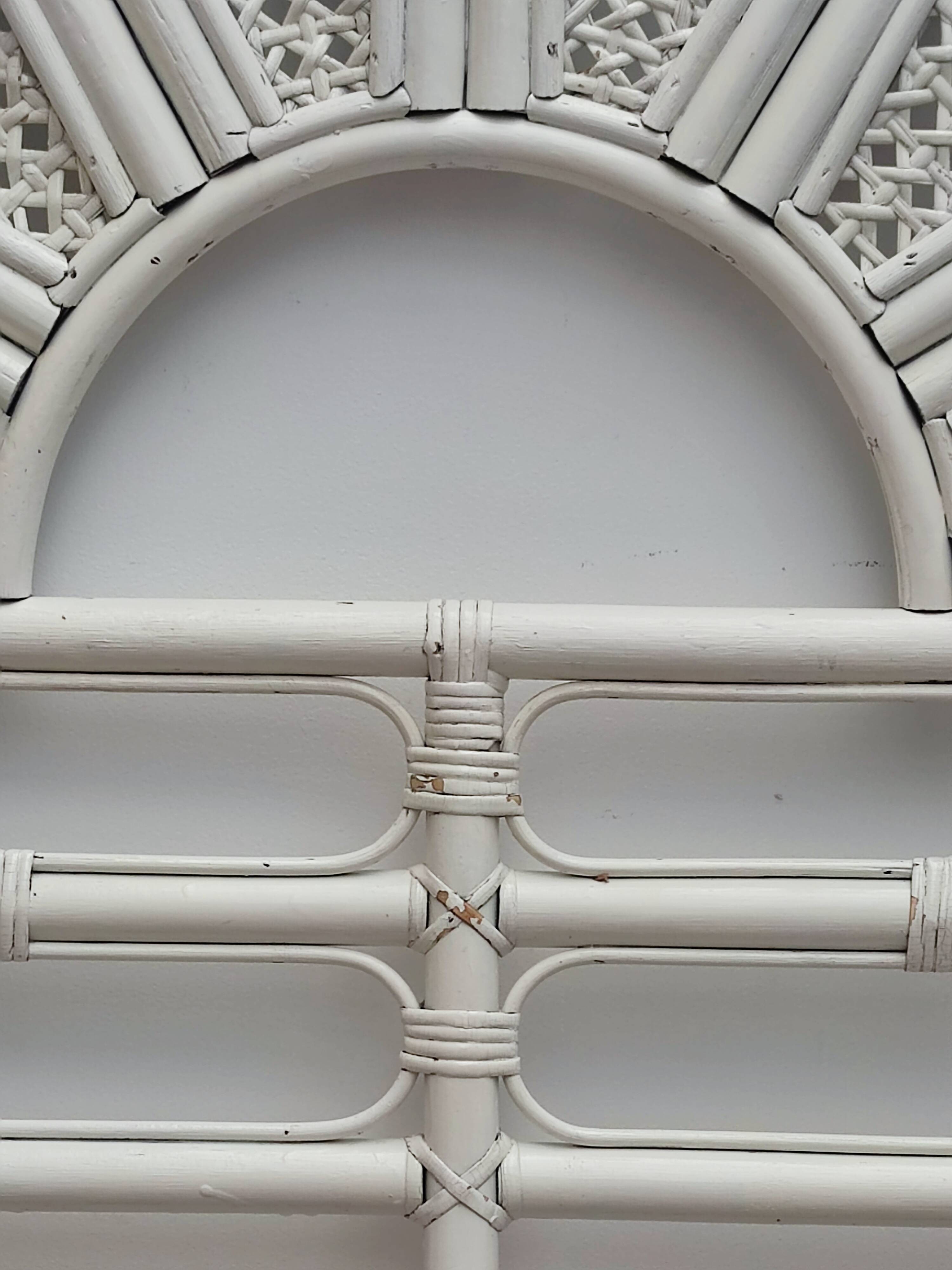 Double canned headboard