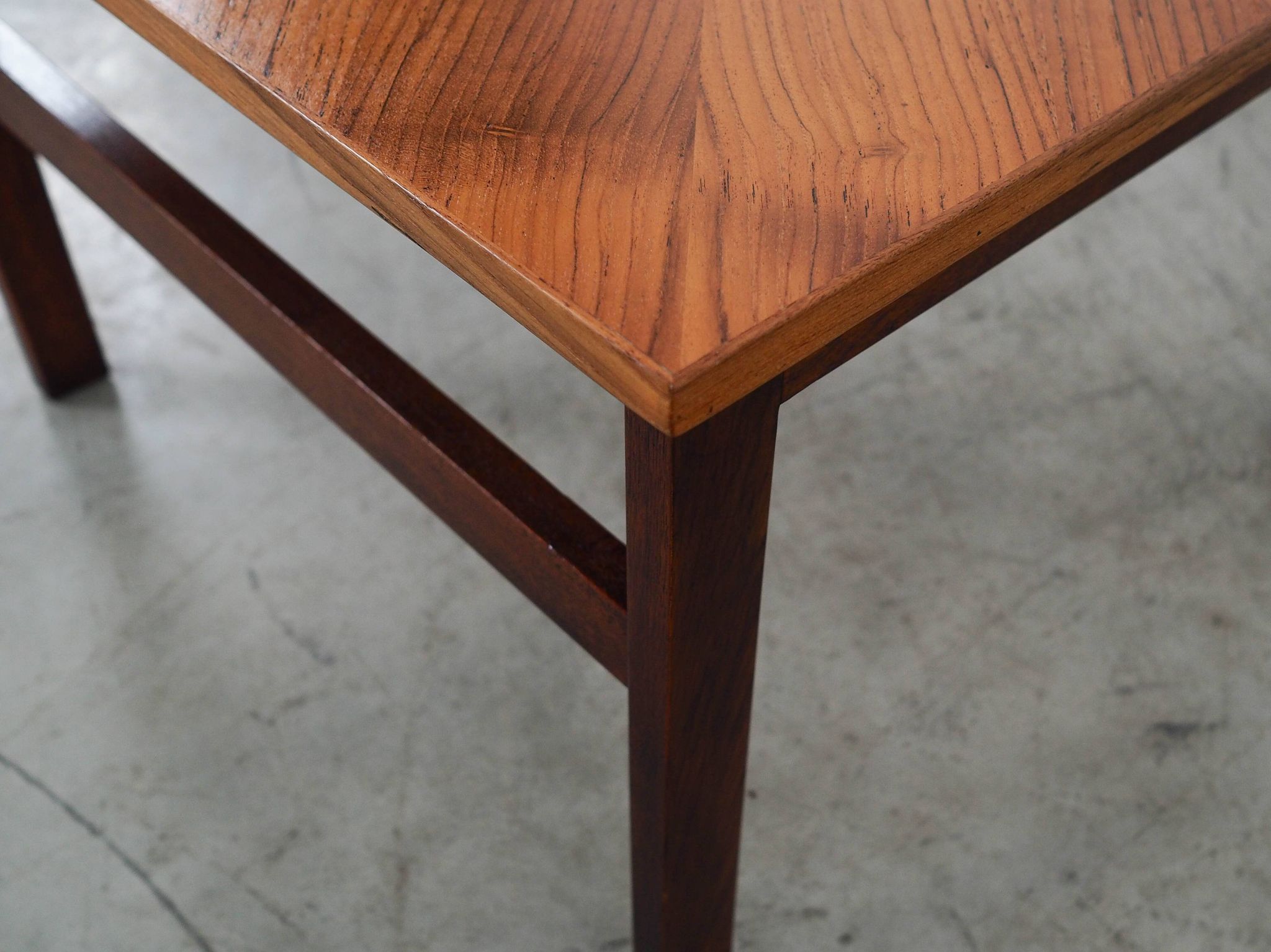 Mahogany coffee table, Danish design, 1970s, made in Denmark