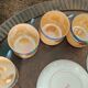 4 Japanese cups and saucers