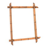Bamboo mirror 68x53 cm