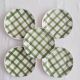 Set of 5 dessert plates Moulin des Loups, Tablecloth