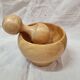 Mortar with wooden pestle (olive tree)