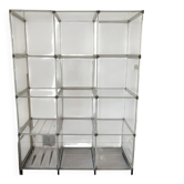Étagère, bibliothèque en Plexiglas vintage