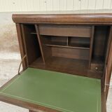 Secretary with flap art-deco desk mid-century vintage 1950