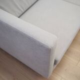 Grey corner sofa, Danish design, 1990s, production: Denmark