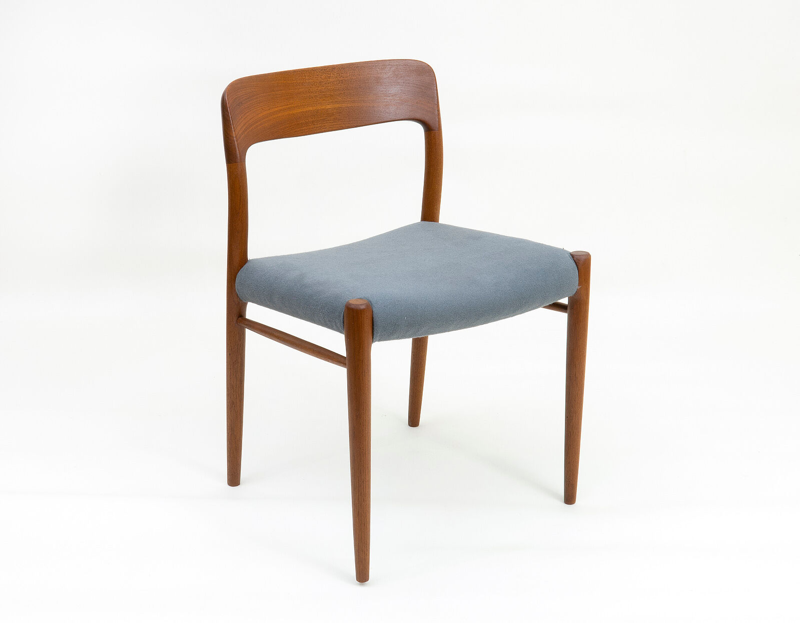 Danish teak chairs model 75 by Niels Otto Møller, Set of 4